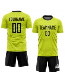 Best Pro Custom Gold Black-White Sublimation Soccer Uniform Jersey