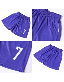 Best Pro Custom Purple White Sublimation Soccer Uniform Jersey