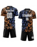 Best Pro Custom Figure White-Black Third Sublimation Soccer Uniform Jersey