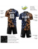 Best Pro Custom Figure White-Black Third Sublimation Soccer Uniform Jersey